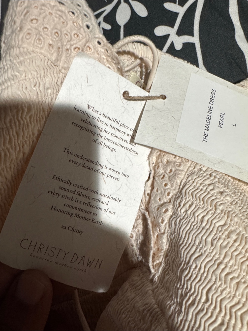 Christy dawn madeleine dress pearl NWT - Picture 9 of 11
